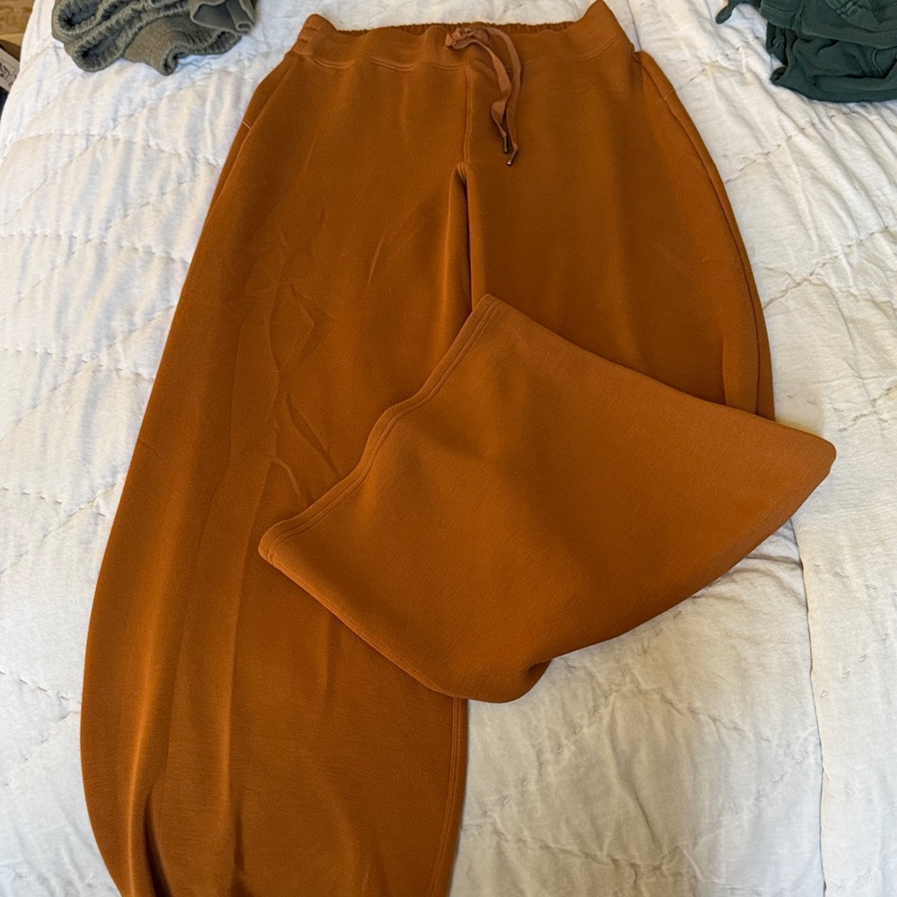 SPANX Copper Brown Jogger Pants